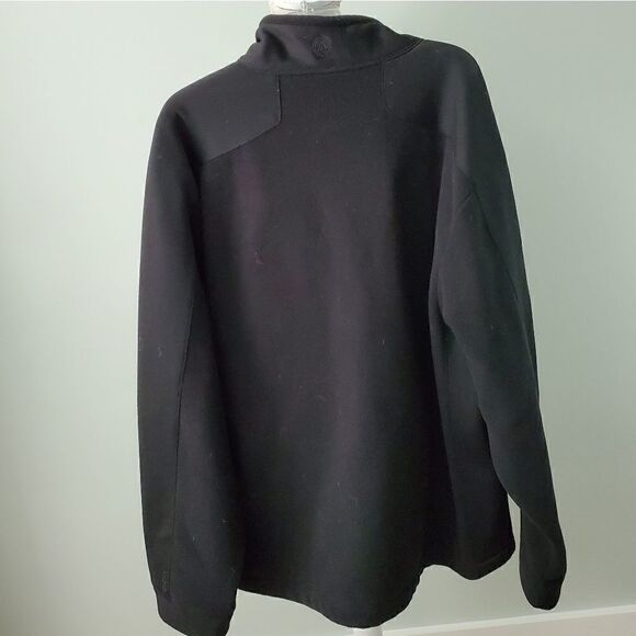 Old Navy Men's Quarter Zip Jacket With Pockets Black Size XXL - Picture 2 of 5